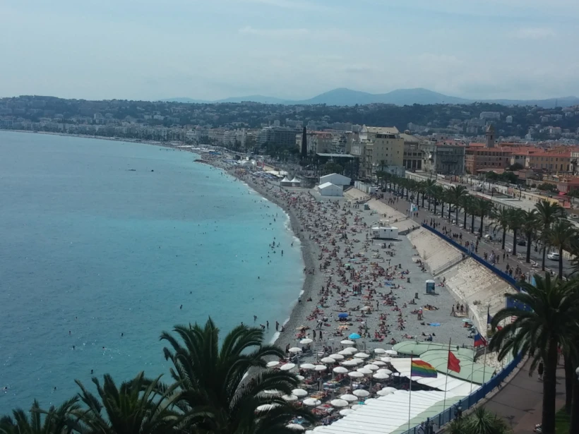 Nice Kalesi’nden Promenade des Anglais