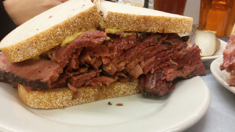 Katz’s Deli- Pastrami Sandwich