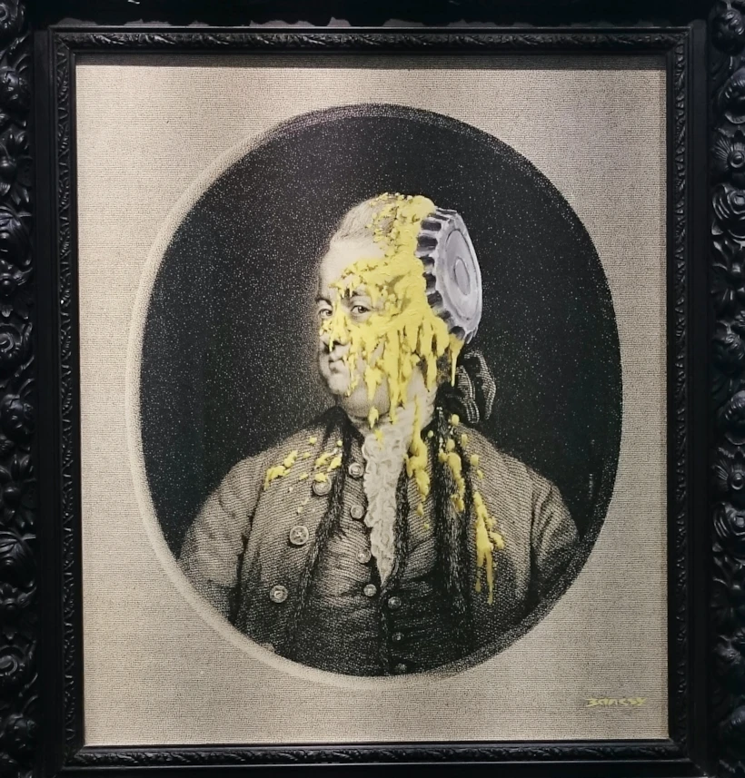 Andipa Gallery – Banksy – Custardized Oil