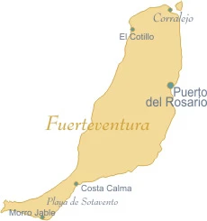 Fuerteventura Harita
