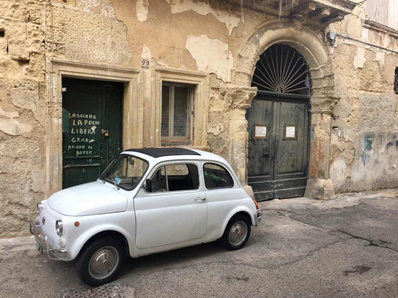 Lecce sokaklar