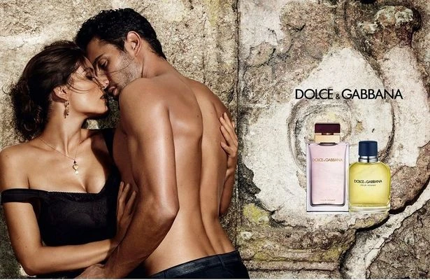 Laetitia Casta & Noah Mills by Mario Testino