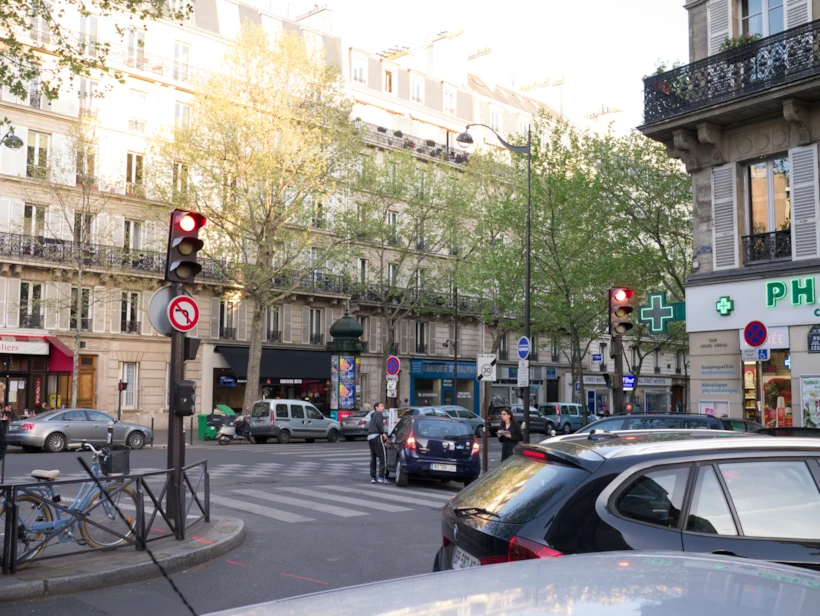 Paris Streets in April