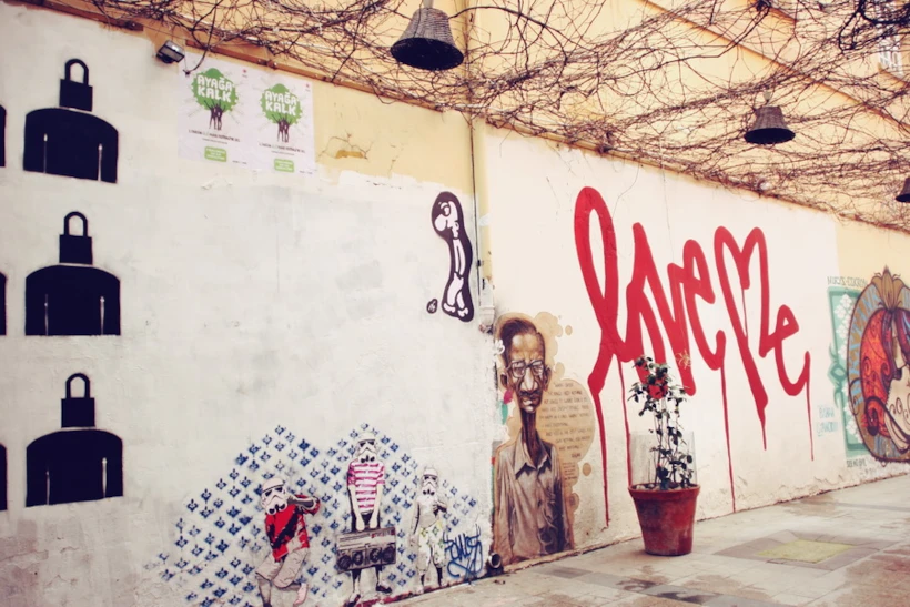 kartal sokak graffiti