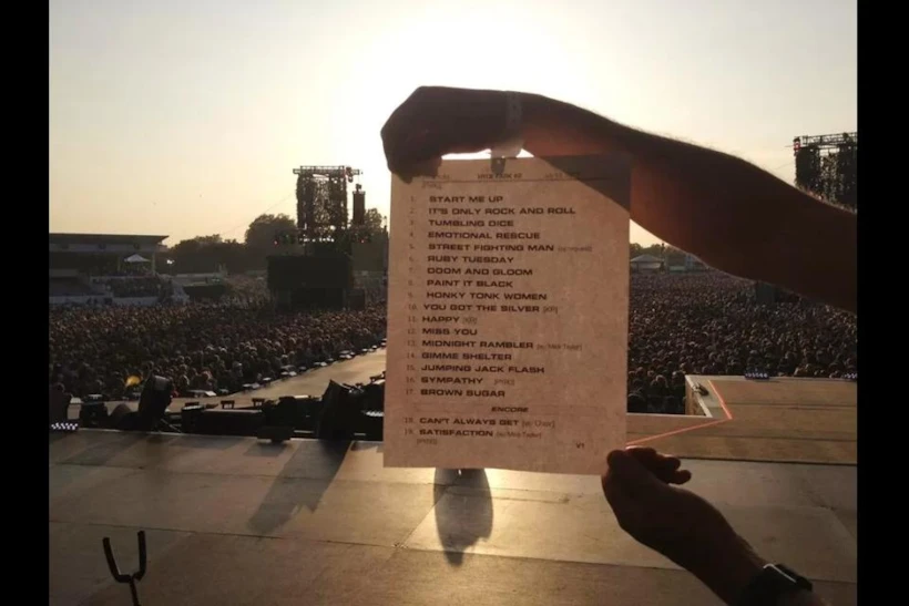 rolling stones setlist