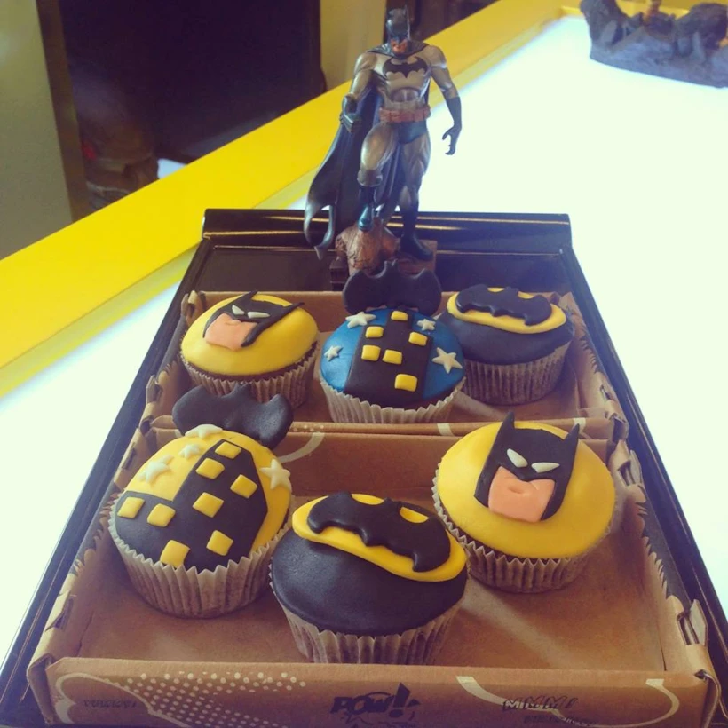 Pow Caddebostan – Batman Cupcake