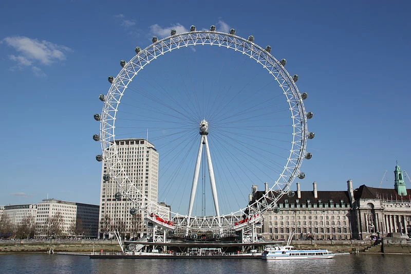 London Eye'dan şehre bakın!