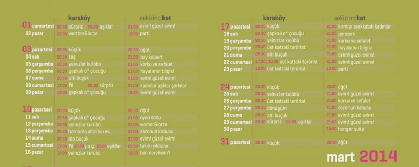ikinci kat program