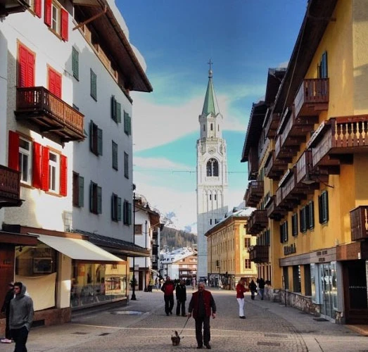 İtalya'da Kayak: Cortina d’Ampezzo