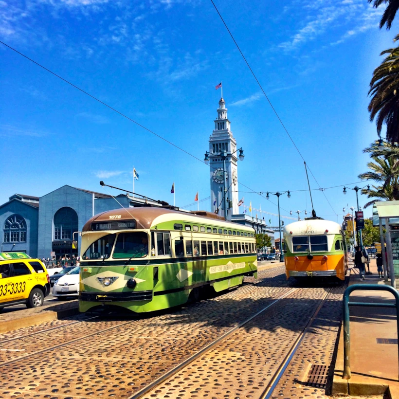 san francisco – tramvaylar ve ferry building