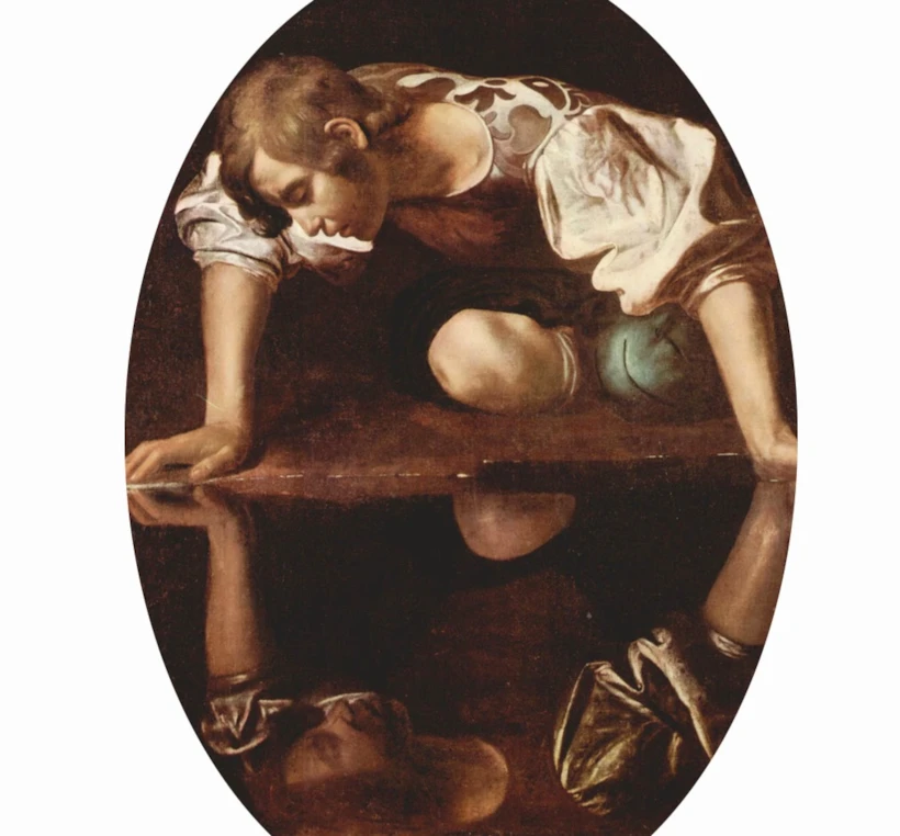 Caravaggio – Narciso – 1597