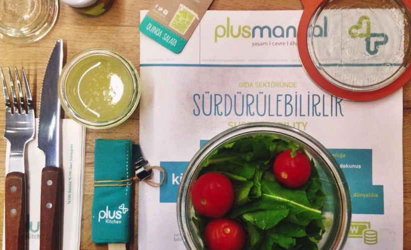 Doğal Yaşam Kültüründen Esinlenen Tazecik Mekan: Plus Kitchen