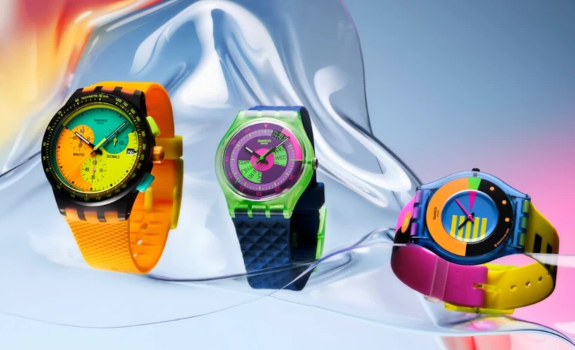 Swatch Neon: 80'ler ve 90'ların Neon Enerjisi Yeniden!