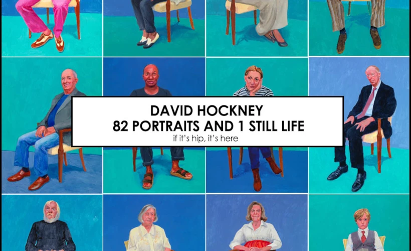 Kraliyet Sanat Akademisi: David Hockney’den 82 Portre ve 1 Still Life