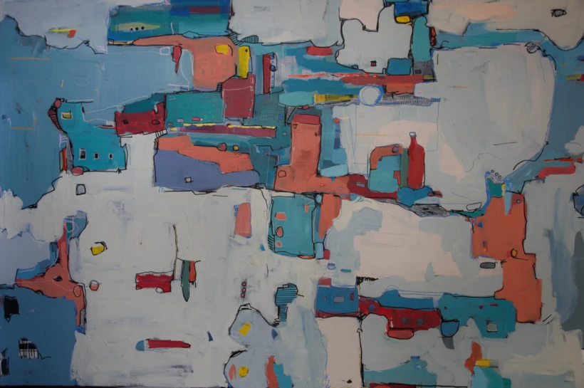 Kendime-Kentler-Tual-Uzerine-Karisik-Teknik-100×150-cm-20161