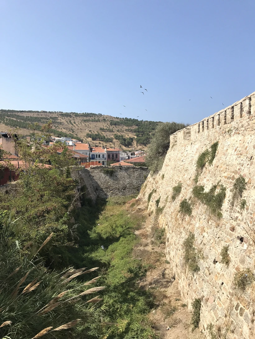 Bozcaada kalesinden