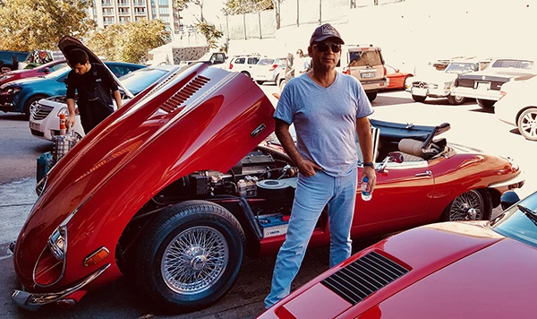 Leon Kalma Klasik E Type Jaguar