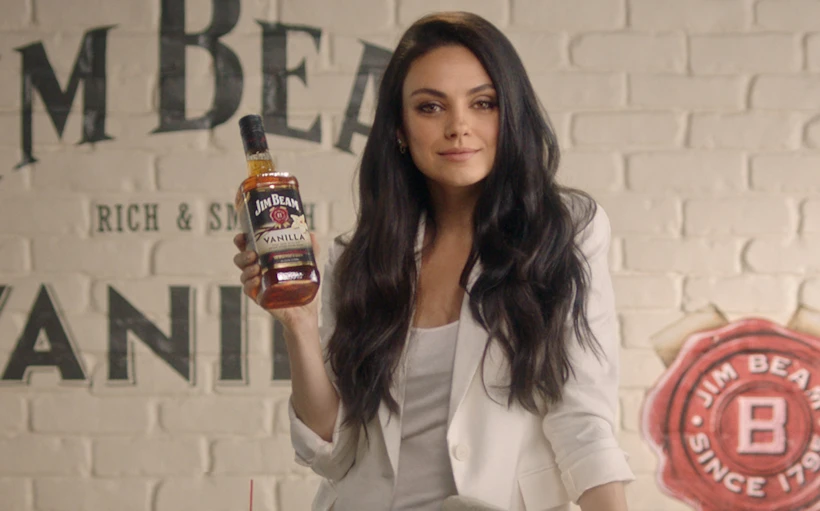 Jim Beam Mila Kunis