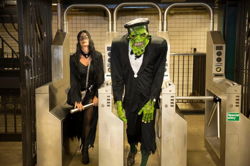 Bruno Barbey | New York City, ABD | Halloween, 2013