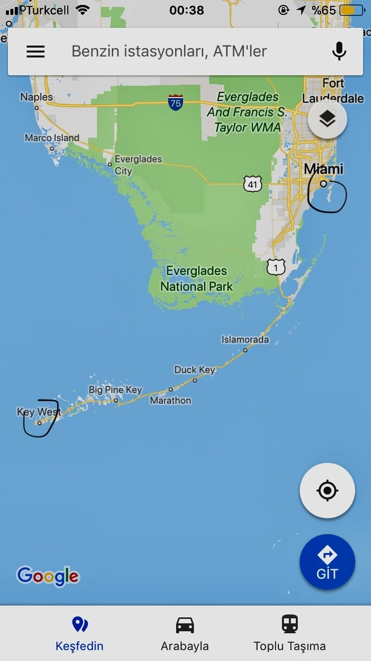 key west road