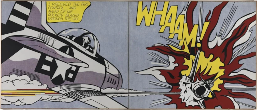 Whaam! 1963 by Roy Lichtenstein 1923-1997