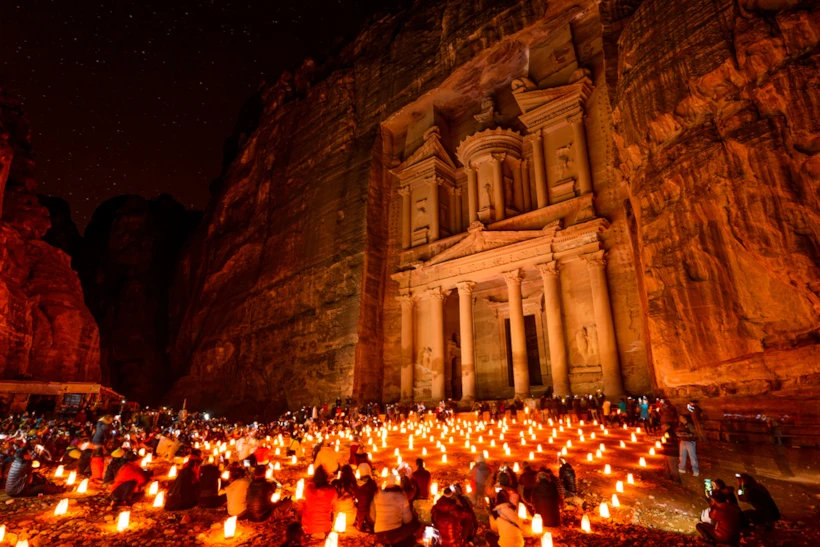 Petra by Night