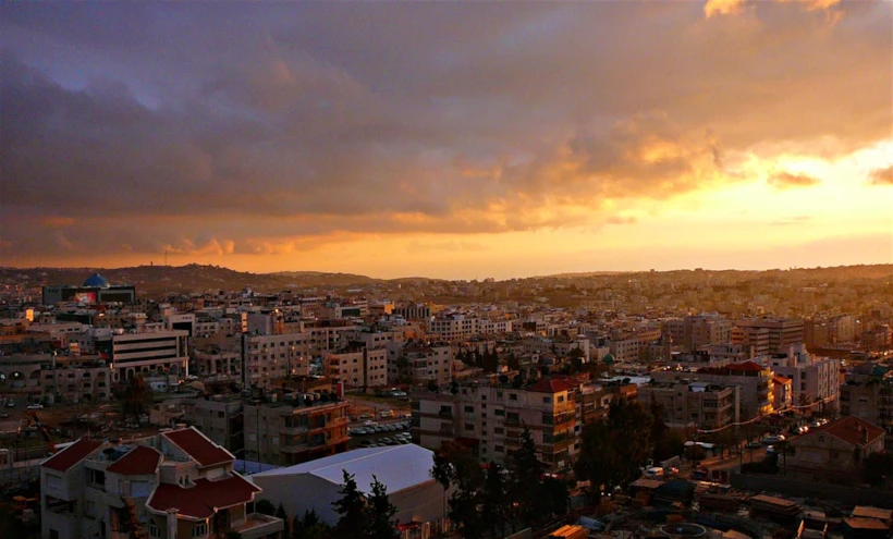 Ürdün Gezi Rotası, Amman’da Gün Batımı 