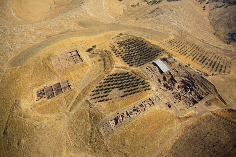 Vue aérienne de Göbekli Tepe en 2013