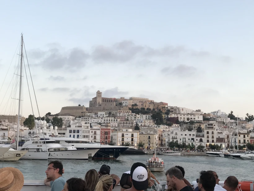 Ibiza Old Town – Tekneden Görünümü