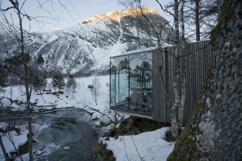 nordik kış otelleri – juvet landscape hotel – juvet.com