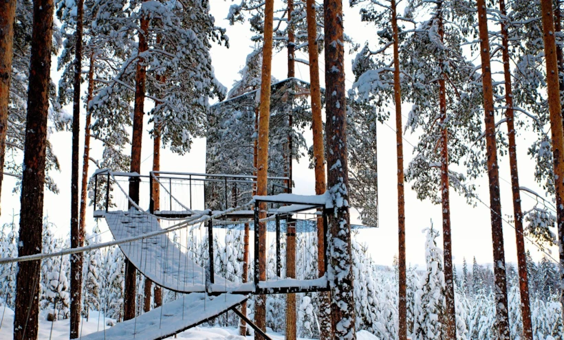 nordik kış otelleri – treehotel – placeaholic.com