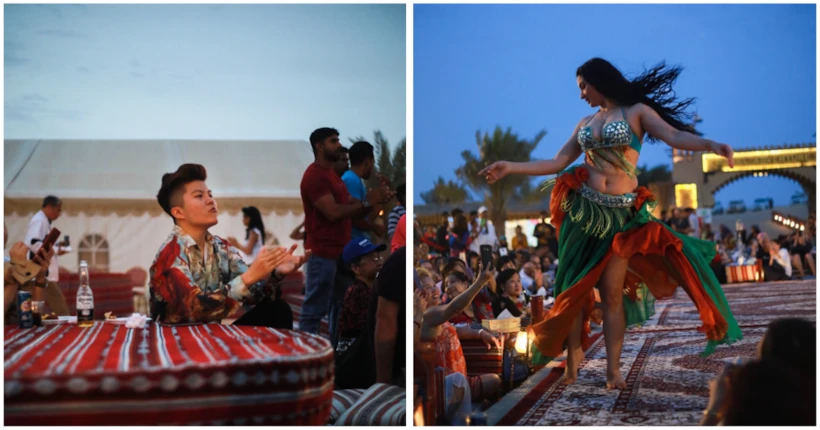 Lahbab Çölü kamp yeri, Dubai 