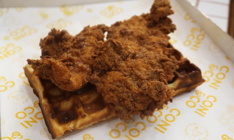 Coni & Co, Belçika usulü waffle  | Fotoğraf: İrem Bali 