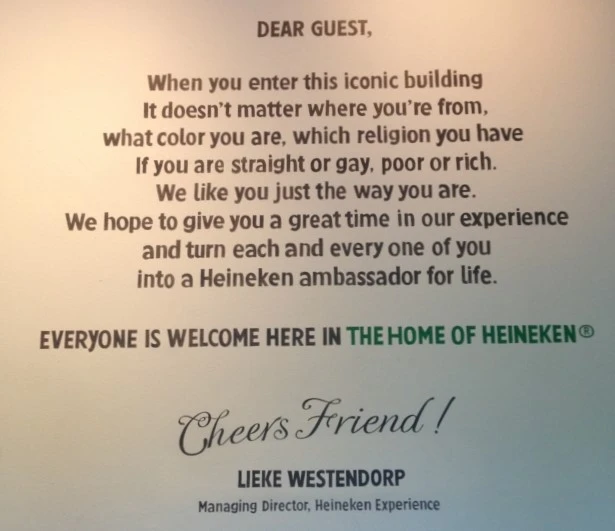  Heineken Experince Giriş