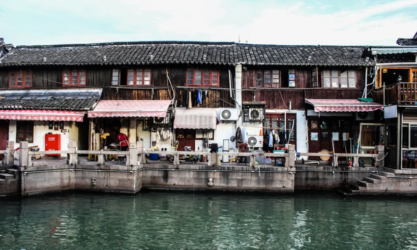 Zhujiajiao'dan İlk Manzara