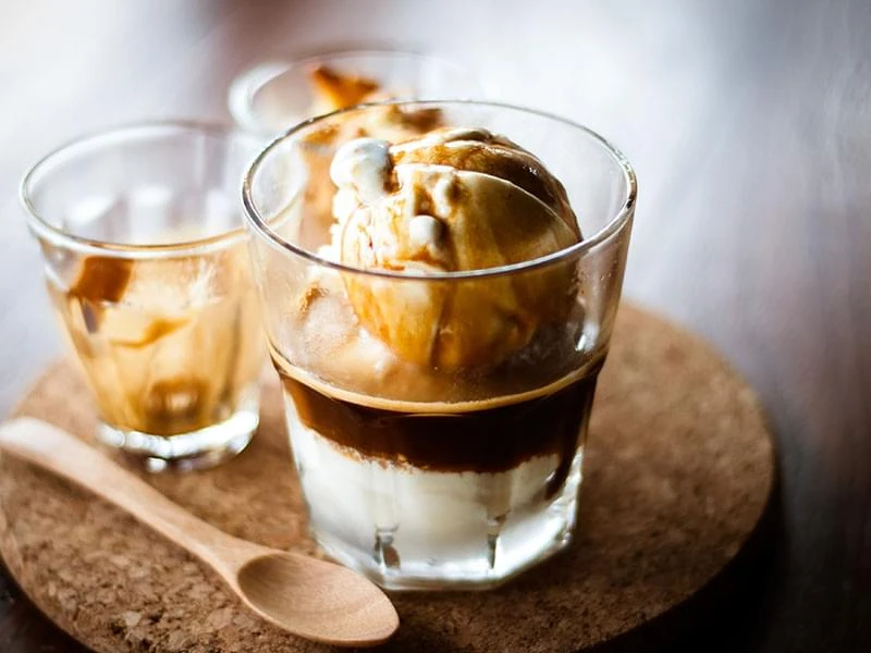 Affogato ve Con Panna