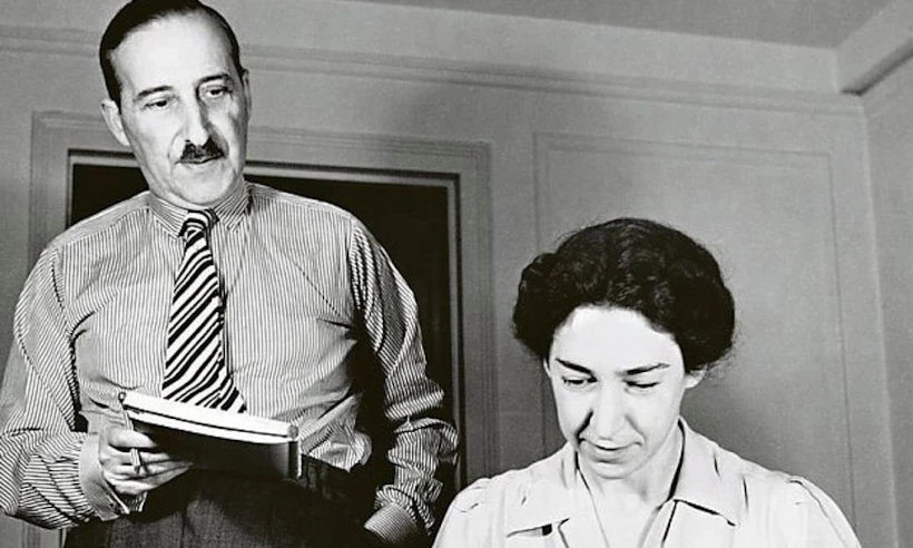 Stefan Zweig ve Charlotte (Lotte) Altmann 