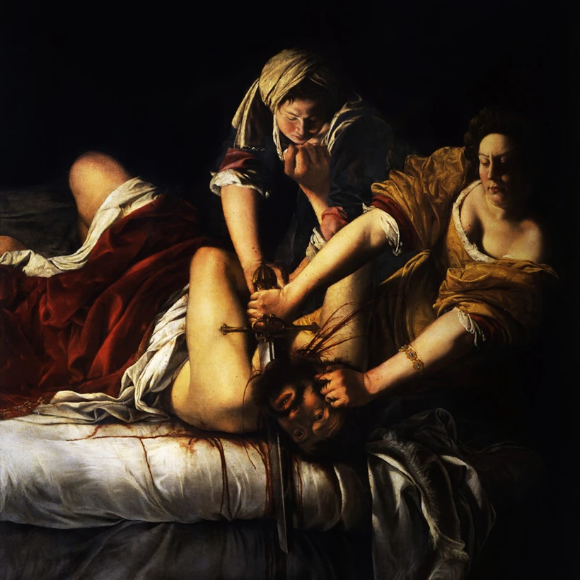 Artemisia Gentileschi, Judith Slaying Holofernes