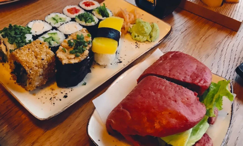 Vegan Sushi ve Pancarlı Bun