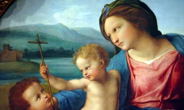 Raffaello Sanzio, Meryem Ana Tablosu