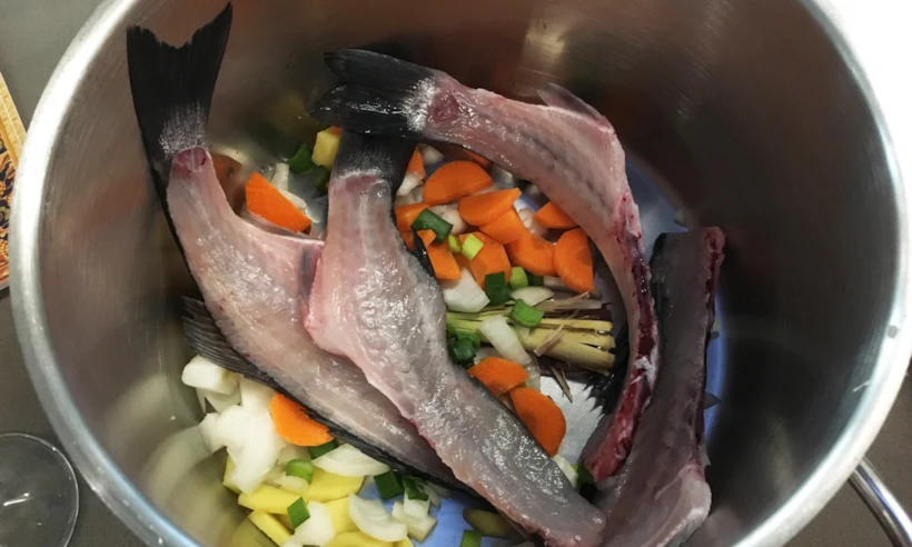 Balık Broth Yapımı 