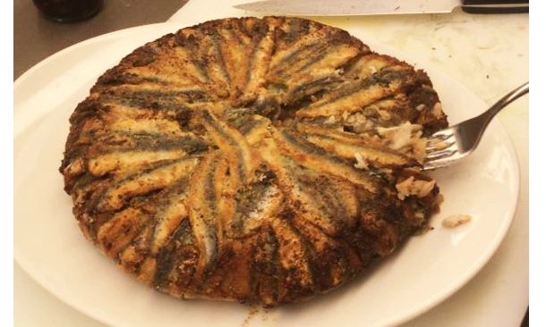 Pişmiş Hamsili Pilav 