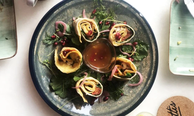 Bombay Omelet Burrito | Kübra Ketenci