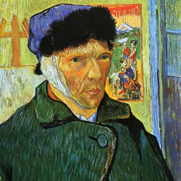 Self Portrait Bandaged Ear