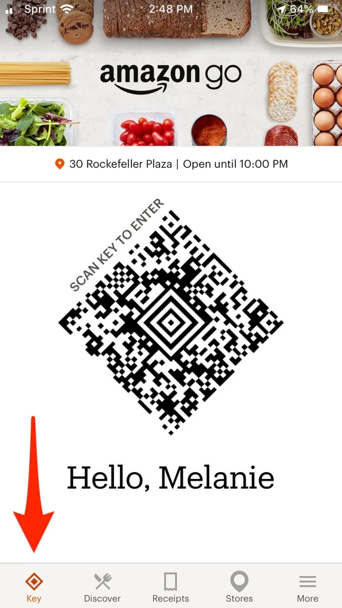 Amazon Go Barcode System