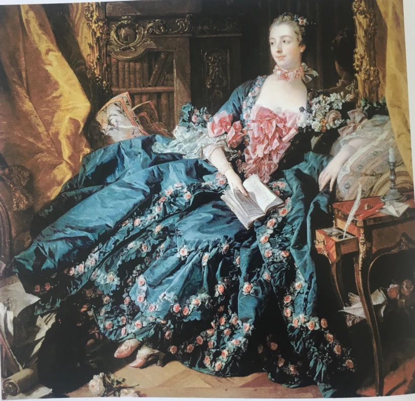 Portre, Madame de Pompadour 