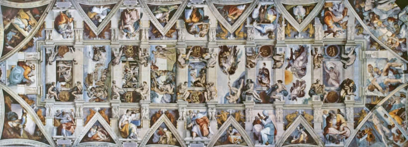 Sistine Şapeli'nin Tavan Bölümü