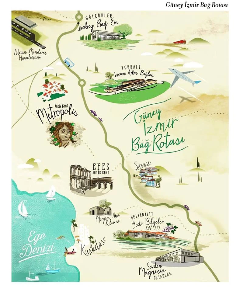 Güney İzmir Bağ Rotası