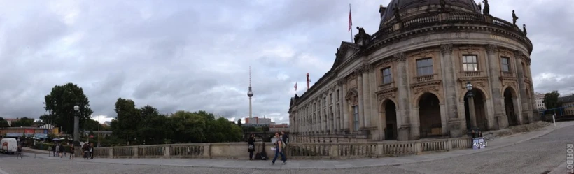 Berliner Fernsehturm ve Bode Museum