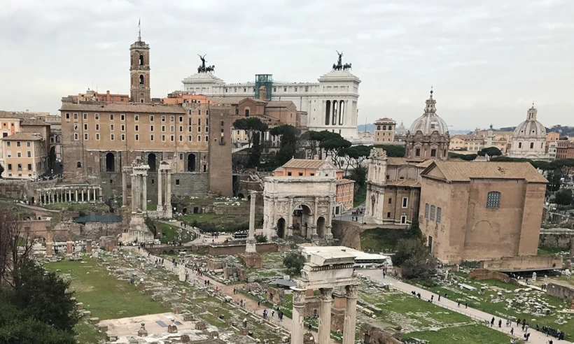 Palatino Tepesi’nden Roma Forum’u